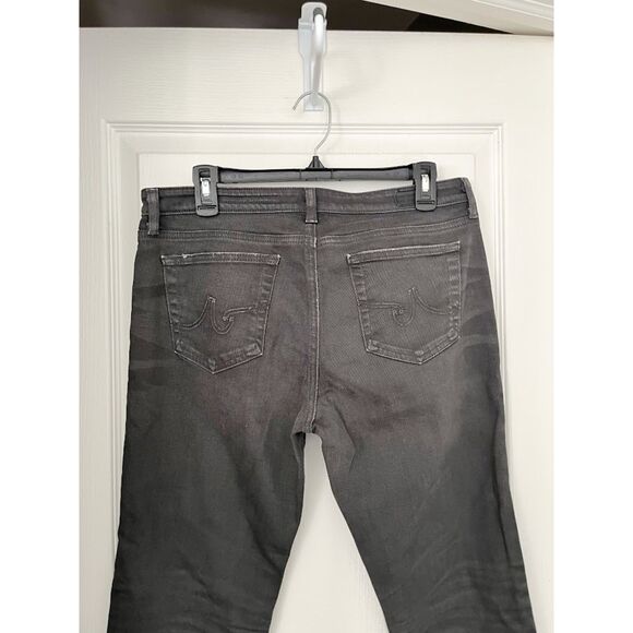 AG Adriano Goldschmied Premiere Skinny Straight Distressed Pocket Jeans - Picture 10 of 13